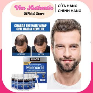 Minoxidil 5% Kirkland dung dịch mọc râu và tóc hiệu quả của Mỹ