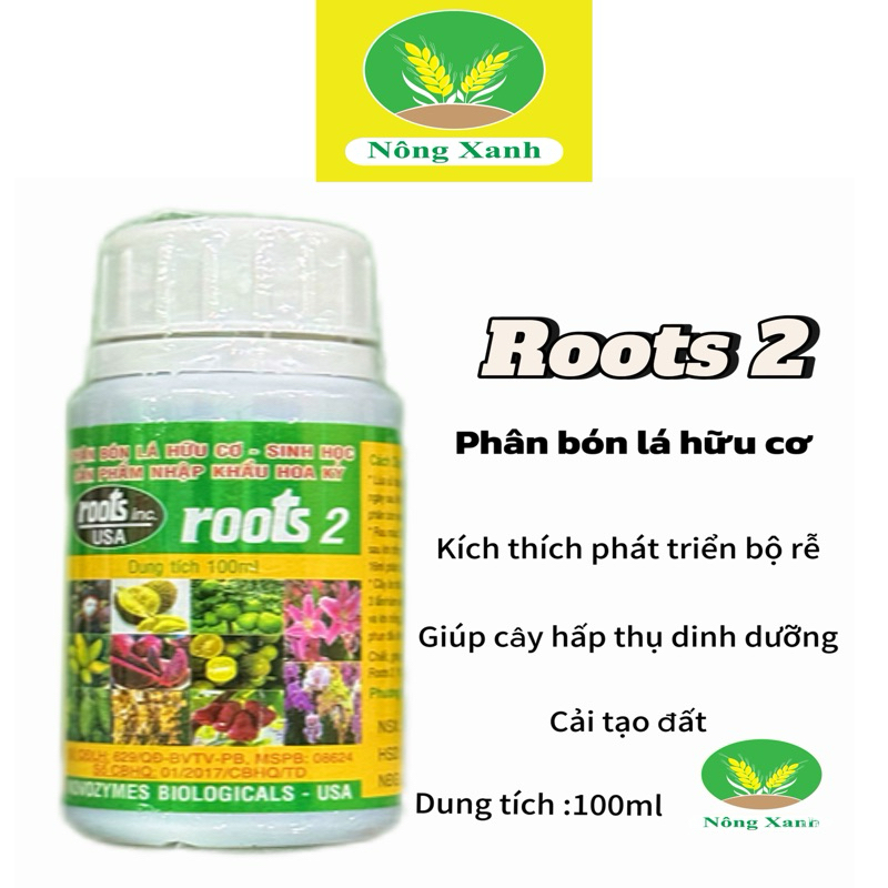 Phân Bón Lá Cao Cấp ROOT 2 100ml - root 2 100ml