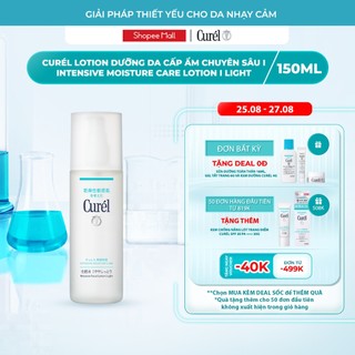 Dưỡng Ẩm Nhẹ - Lotion Dưỡng Da Cấp Ẩm Chuyên Sâu I Curel Intensive Moisture Care Lotion I Lig