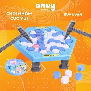 Đồ chơi bẫy chim cánh cụt phá băng, đập băng đừng để chim cánh cụt ngã