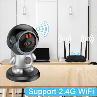  Camera WIFI iCAM365 Thiết Kế Robot Phi Hành Gia Nhỏ Gọn Giám Sát Báo Động Trực Tiếp- BH 12 Tháng 