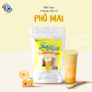 Bột Tạo Màng Sữa Vị Phô Mai Truyền Thống Teamate - Milkfoam trà sữa - K Supply Nguyên Liệu Giải Khát