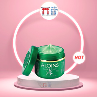 Kem lô hội dưỡng da Aloins Eaude Cream S, dưỡng ẩm, trắng hồng toàn thân Nhật Bản 180g