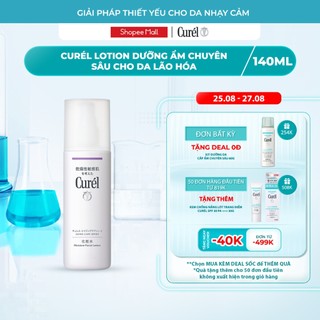 Ngăn Lão Hóa - Curél Lotion Dưỡng Ẩm Chuyên Sâu 140ml
