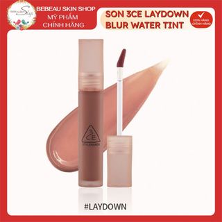 Son 3ce Laydown Blur Water Tint Mịn Lì Lâu Trôi Khi Ăn Uống Chính Hãng Hidden Tag