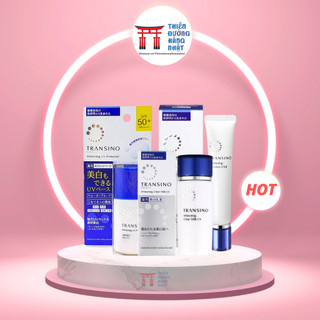 Combo Kem Dưỡng Trắng Sáng Da Transino Nhật Bản