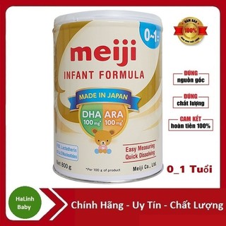 Sữa bột meiji số 0 Nhập Khẩu 800g [Date mới nhất]