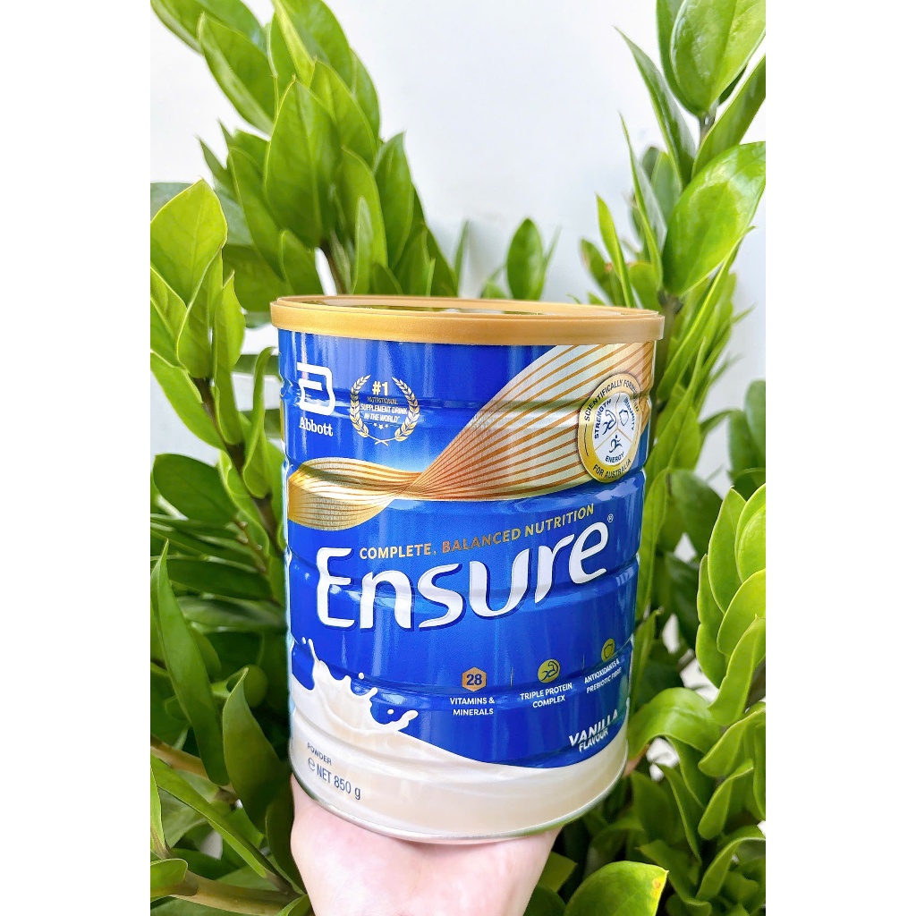 [HÀNG ÚC] Sữa Ensure Úc hương Vani 850gr