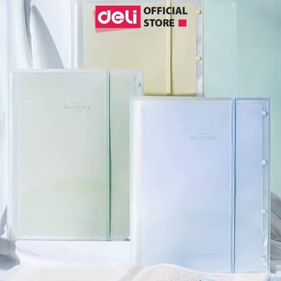 File Tài Liệu File Lá Học Sinh Deli A3 Đa Năng Màu Pastel Kẹp Lá Tệp Đựng Tài Liệu Đựng File Siêu Âm