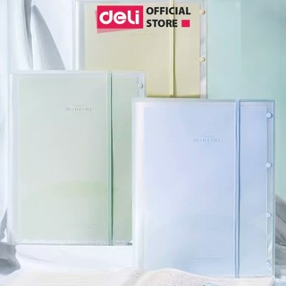 File Tài Liệu File Lá Học Sinh Deli A3 Đa Năng Màu Pastel Kẹp Lá Tệp Đựng Tài Liệu Đựng File Siêu Âm