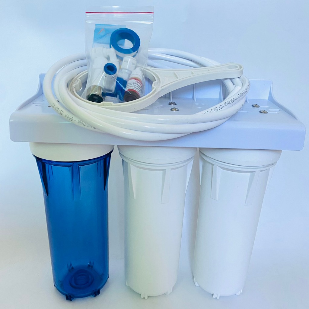 Bộ Lọc Thô 3 Cấp 10 inch Việt Nam ❤️KÈM LÕI hoặc KHÔNG LÕI❤️Bộ 3 Ly Việt Nam Tiền Lọc Máy Ion Kiềm, 