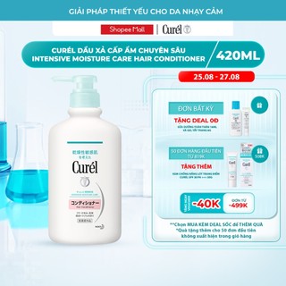Dầu Xả Cấp Ẩm Chuyên Sâu Curel Intensive Moisture Care Hair Conditioner 420ml
