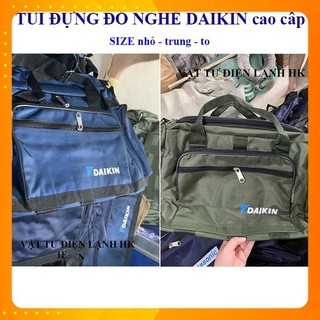 [CAO CẤP] Túi đựng đồ nghề DAIKIN 7 ngăn - Túi đồ nghề ngang size đại - trung - nhỏ cỡ lớn nhí xanh