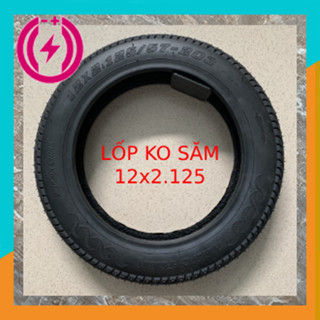 [BÁNH XE] Vỏ xe đạp điện không ruột 12x2.125 - Lốp không săm xe điện 12 x 2.125 thay thế cho xe Theli, Lihaze...