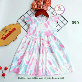 Váy cánh tiên cho bé gái mặc mát 090