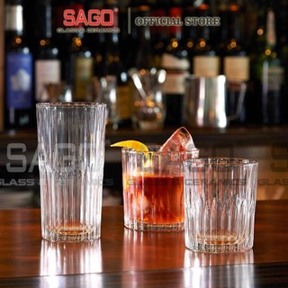 Hộp 06 Cái Ly Thủy Tinh Deli Manhattan Glass 304ml , 320ml | Tùy Chọn Dung Tích