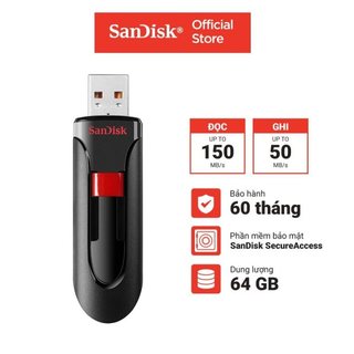 Usb 3.0 sandisk cruzer glide cz600 16gb - 32gb - 64gb