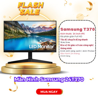 Màn hình máy tính Samsung 24 inch T37F FHD IPS 75Hz Game Mode - Hàng chính hãng - Bảo hành 24 tháng