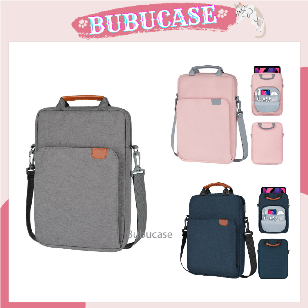 Túi Đựng Ipad / Máy Tính Bảng Dây Đeo Chéo - Có Nhiều Ngăn Tiện Lợi, Chất Liệu Vải Kháng Nước, Chống Sốc Cao Cấp