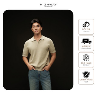 Áo polo nam vải dệt len Premium Highway (Menswear) Sommer