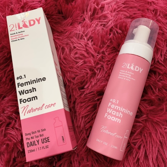 Dung dịch vệ sinh phụ nữ tạo bọt 2!LADY feminine wash foam và xịt thơm vùng kín honey love toner magic skin magicskin