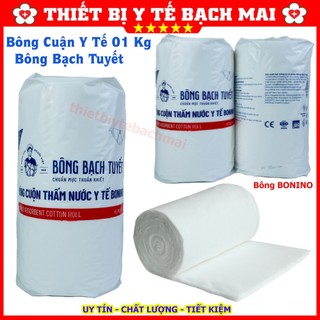 Bông Gòn Y Tế Bạch Tuyết 01kg - Bông Bạch Tuyết