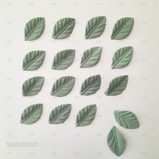 Lá hoa vải dập gân nhiệt (10 chiếc) #0209