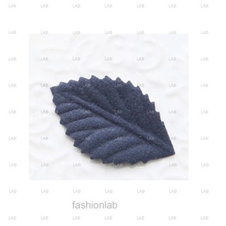 Lá hoa vải dập gân nhiệt (10 chiếc) #0209