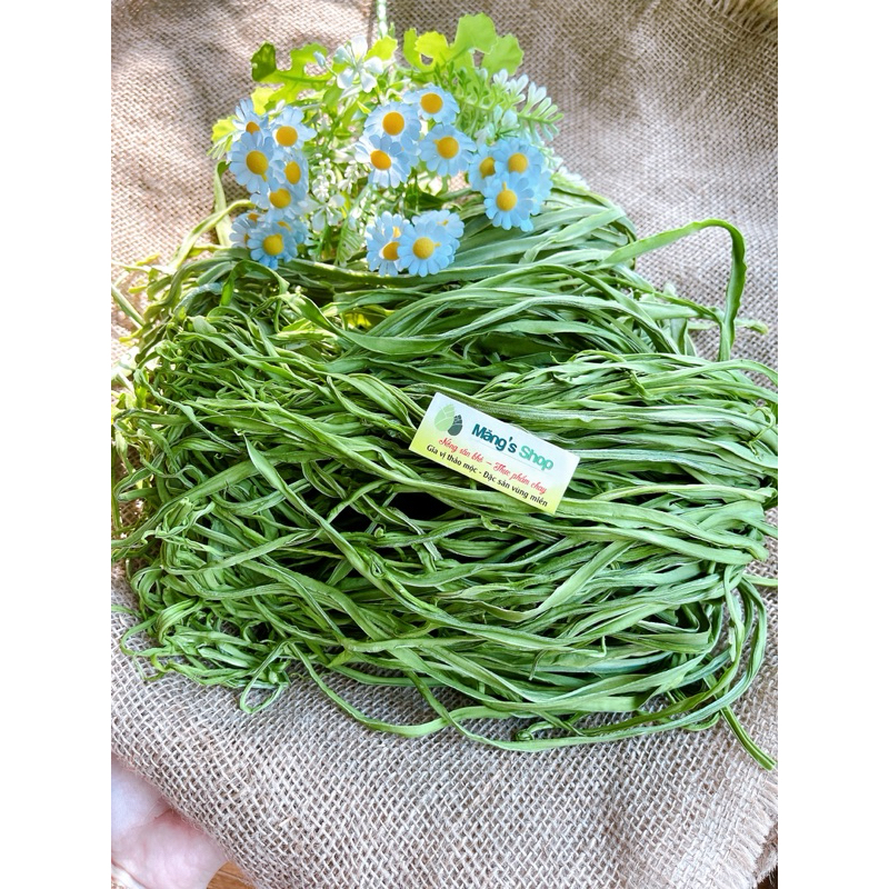 Rau tiến vua khô loại 1 XANH NON GIÒN ( Gói 1kg HÚT CHÂN KHÔNG)