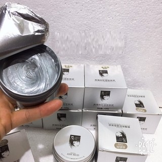 Sáp Vuốt Tóc Màu Tạo Kiểu ASH MUD Nhật Bản Xám Khói 120g Nhuộm Tóc Đổi Màu Tạm Thời Chính Hãng
