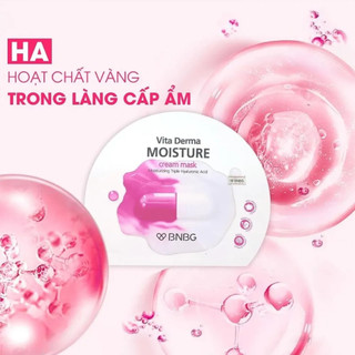 HỘP 10 MIẾNG Mặt Nạ Giấy Dưỡng Ẩm Trắng Da Nâng Cơ Phục Hồi BNBG Vita Jelly Mask 30ml