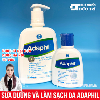 [HÀNG CÔNG TY] SỮA RỬA MẶT DỊU NHẸ ADAPHIL LÀNH TÍNH, NGỪA MỤN