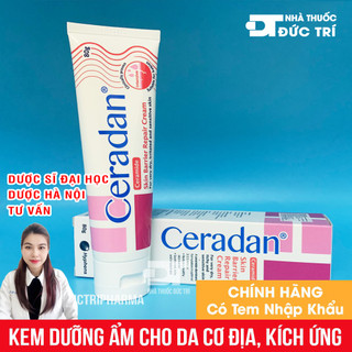 Kem dưỡng ẩm Ceradan chăm sóc da chàm thể tạng, da khô, kích ứng