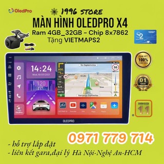 Màn hình android cho ô tô oledpro x4_x4s - x4 platium _x4tích hợp camera 360 9 _ 10inch ram4gb rom 32gb chip 8 nhân 786
