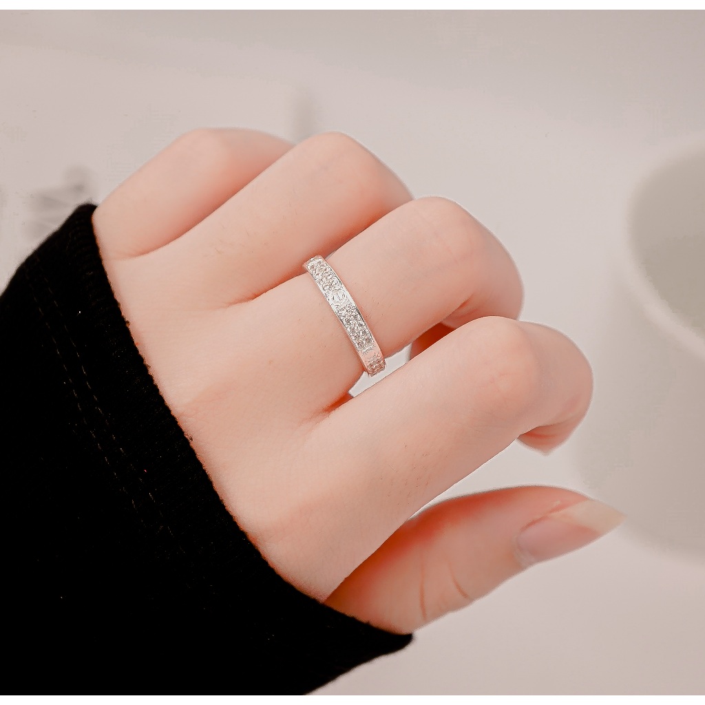 Nhẫn Bạc Nữ Jeniel Stone Full Eternity Ring Silver 8382 - Nhẫn bạc ta cao cấp