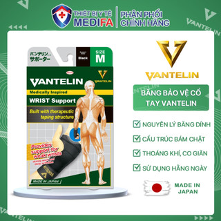 [Chính Hãng Nhật Bản] Đai Bảo Vệ Cổ Tay VANTELIN Phòng Tránh Các Chấn Thương Khớp Cổ Tay Tối Đa