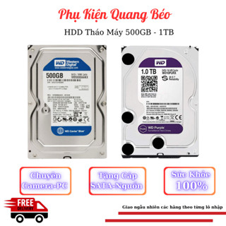 Ổ Cứng HDD 500GB /1TB /2TB /3TB Chuyên Dụng Cho Camera, Máy Tính, Hàng Tháo Máy Đã Qua Sử Dụng - Ổ Cứng HDD Tháo Máy