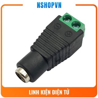 Jack dc 5.5*2.1mm đầu vào / đầu ra cổng domino đực - cái