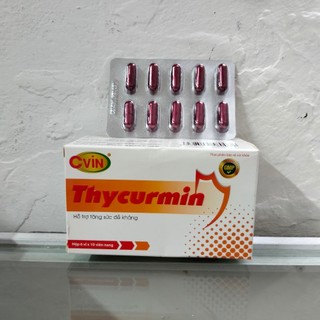 Viên uống tăng đề khãng Thycurmin CVIN hộp 60 viên - hỗ trợ sức đề kháng