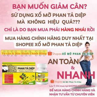 Phan tả diệp giảm cân nhanh combo 5 hộp Giá Sỉ