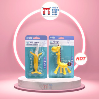 Gặm hươu gặm chuối Edison Mama/Toho/Pigeon chính hãng Nhật Bản an toàn cho bé