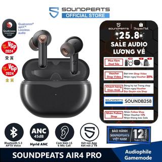 Tai nghe True Wireless SoundPEATS Air4 Pro | APTX Lossless | APTX Voice 6Mic | Bluetooth 5.3
