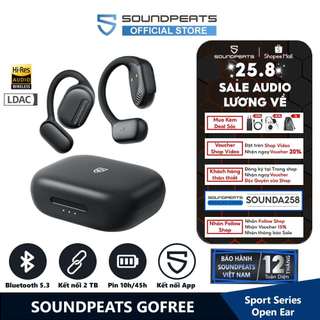 Tai nghe true wireless soundpeats gofree hires audio ldac bluetooth 5.3