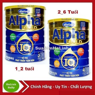 Sữa Dielac Alpha Gold 3,4 Sữa Non Loại 1,4kg........
