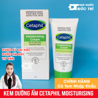 Kem Dưỡng Ẩm Cetaphil Làm Mềm Da Cho Mặt Và Toàn Thân Face & Body Moisturizing Cream 50g