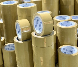 1 cuộn băng keo đục, nặng 200g, keo dán thùng