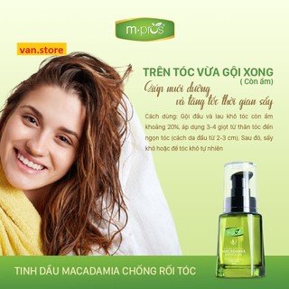 Tinh Dầu Dưỡng Tóc - Chống Rối Tóc Macadamia M.PROS 30ml