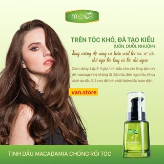 Tinh Dầu Dưỡng Tóc - Chống Rối Tóc Macadamia M.PROS 30ml