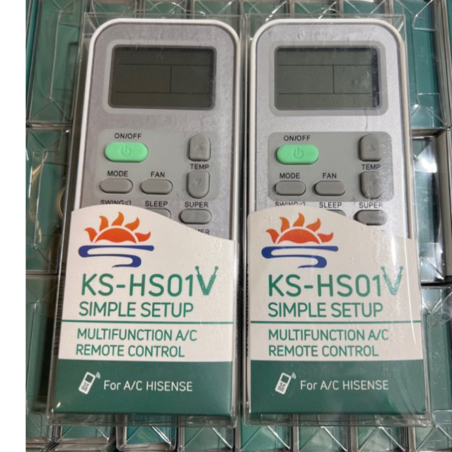 [PHẢI CÀI ĐẶT] REMOTE ĐIỀU KHIỂN ĐIỀU HOÀ ĐA NĂNG HISENSE, Tương thích với các loại điều hoà hisense