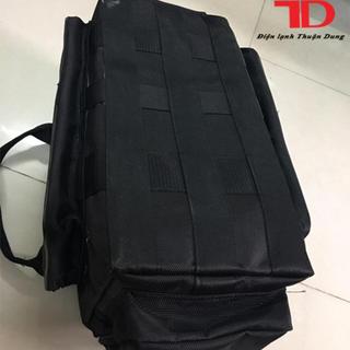 Túi đựng đồ nghề sửa chữa loại dày ngang size trung, túi đồ nghề cho thợ điện lạnh
